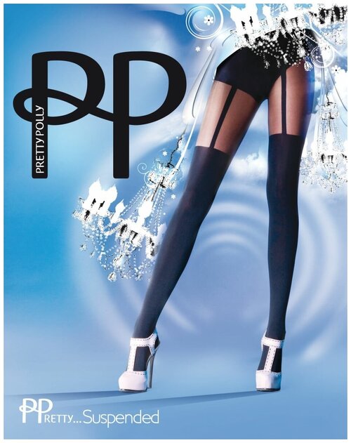 Колготки  Pretty Polly, 60 den, размер 3, черный