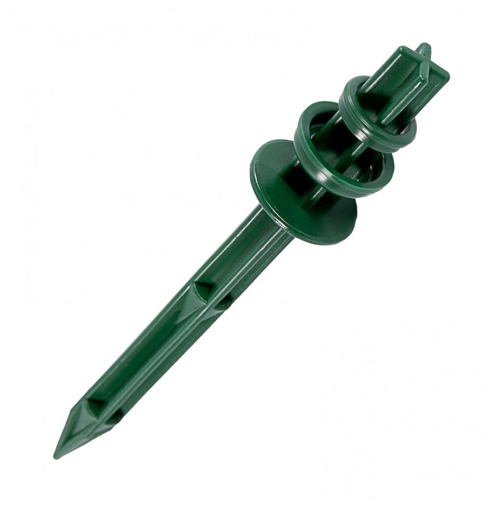 PALISAD Колышек 20 см, с кольцом для крепления пленки, 10 шт в упаковке, зеленый Palisad - фотография № 9