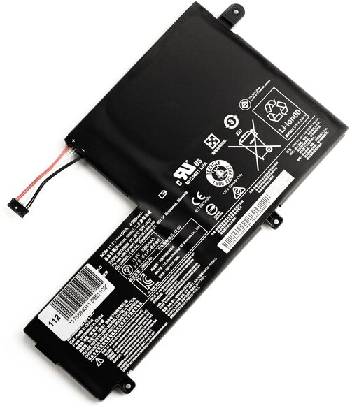 Аккумулятор для Lenovo 500S-14ISK (11.1V 4050mAh) p/n: L14L3P21 L14M3P21