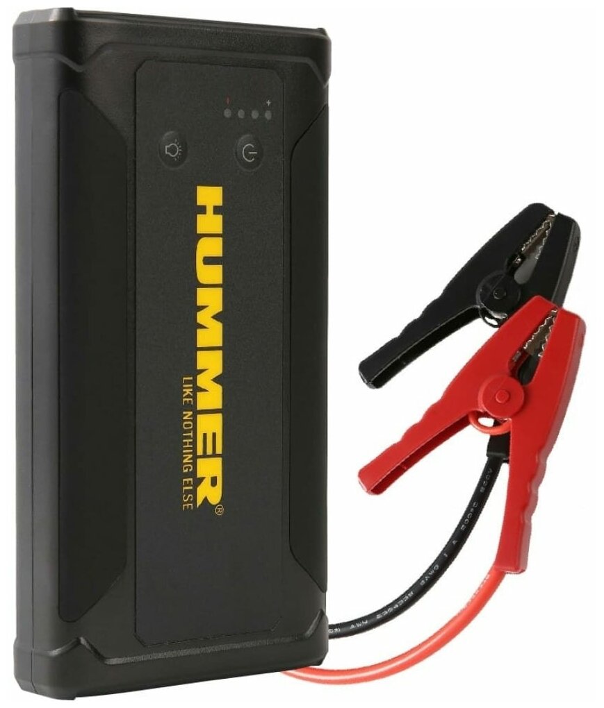 HUMMER Пусковое устройство+ Power Bank+ LED фонарь HMRH3T