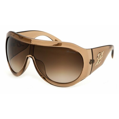 Солнцезащитные очки Blumarine, коричневый, бежевый