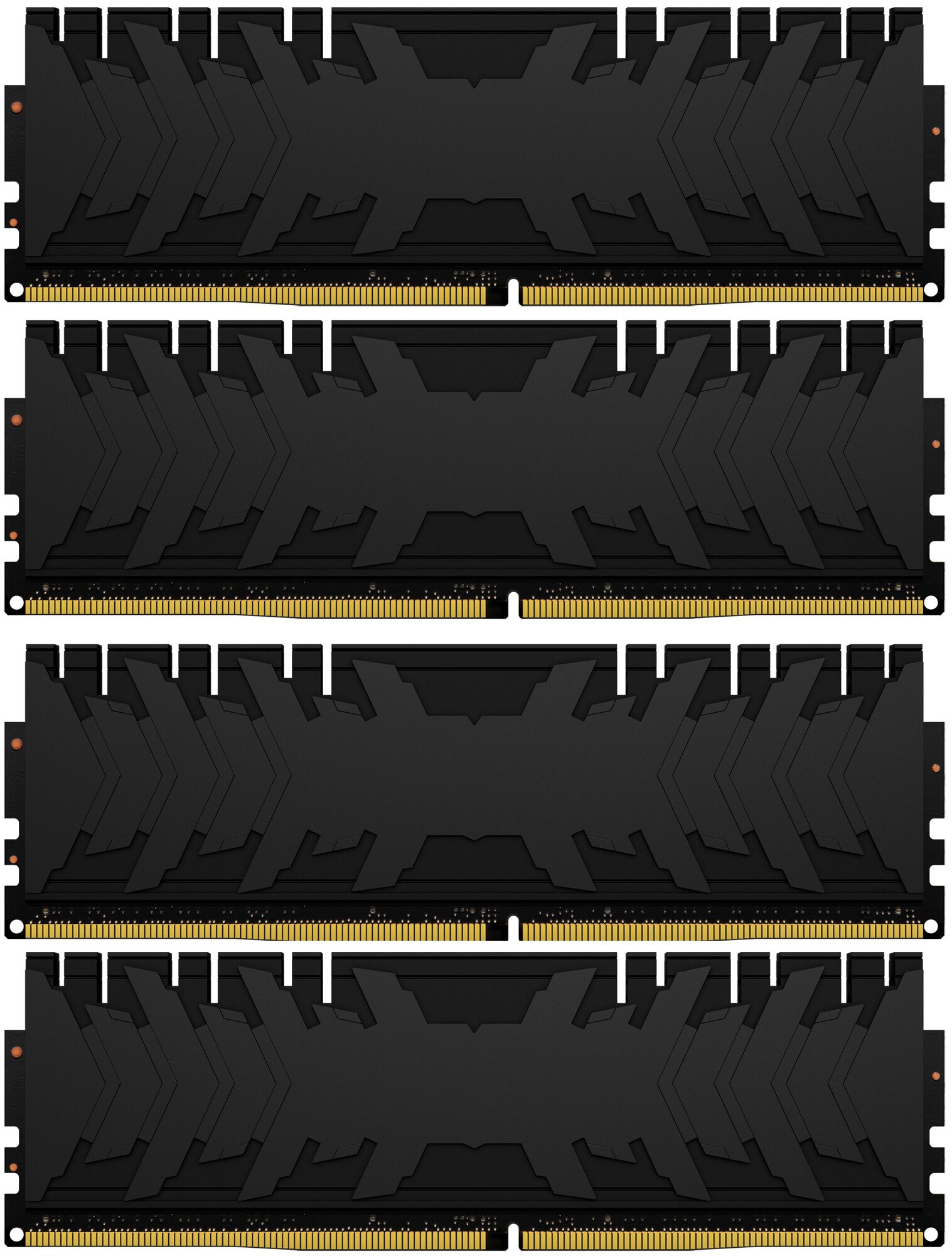 Оперативная память Kingston Fury 128 ГБ (32 ГБ x 4 ) DDR4 3200 МГц DIMM CL16 KF432C16RBK4/128