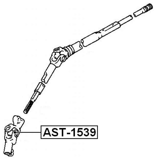 Крестовина рулевая Febest AST-1539