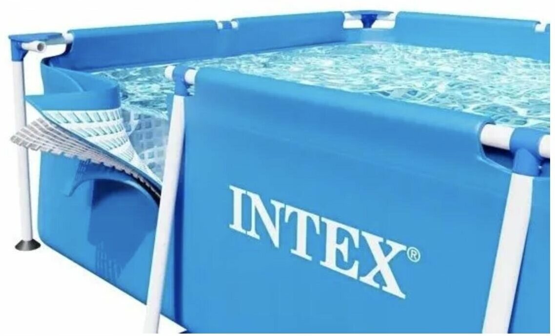 Чаша Intex 10580 для каркасных бассейнов Rectangular Frame Pool размером 450х220х84 см - фотография № 8