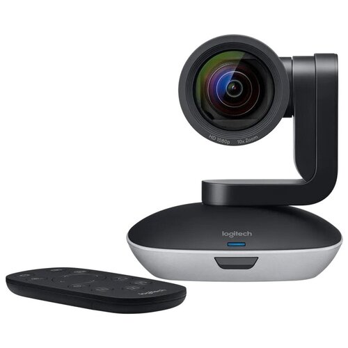 Web-камера Logitech PTZ Pro 2 черный/серебристый (960-001186)