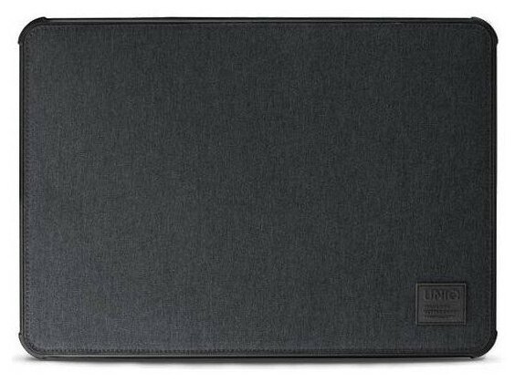 Чехол Uniq DFender Sleeve Kanvas для MacBook Pro 16" (2019), черный (DFENDER(16)-BLACK)