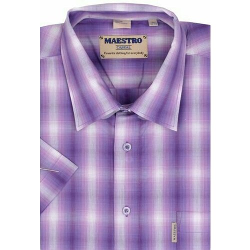 Рубашка Maestro, размер 54-56/XL, фиолетовый