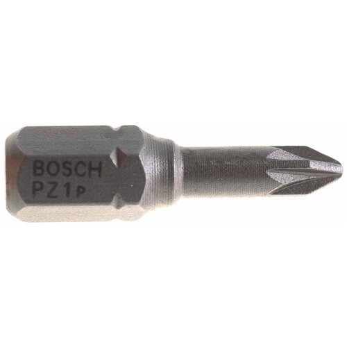 Бита Pz1 3 шт. (25 мм; Extra Hart, хвостовик шестигранный 1/4) Bosch 2.607.001.554