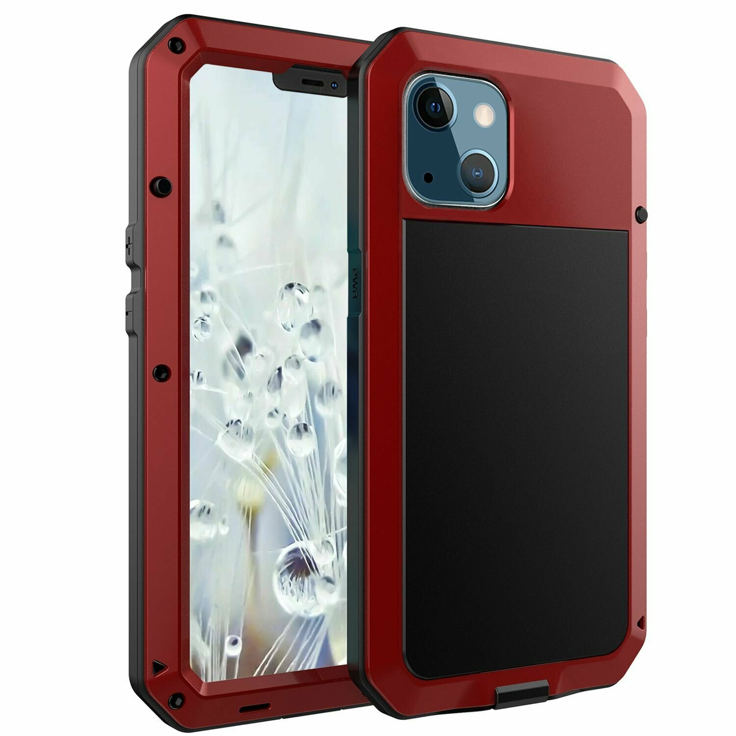 Чехол для iPhone 13 LunaTik Taktik Extreme ударопрочный цвет Satin Red