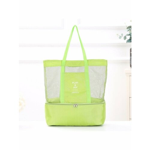 Сумка пляжная , фактура гладкая, синий