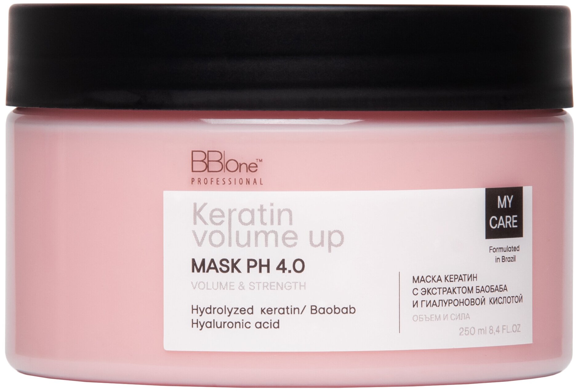 Маска для волос Keratin Volume Up Mask Volume & Strength