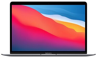 Apple MacBook Air 13" (M1, 2020) 8 ГБ, 256 ГБ SSD (MGN63) Space Gray, серый космос