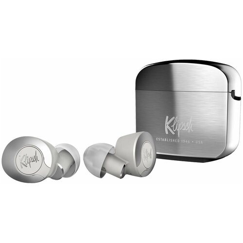 Наушники внутриканальные беспроводные Klipsch T5 II TW ANC Silver