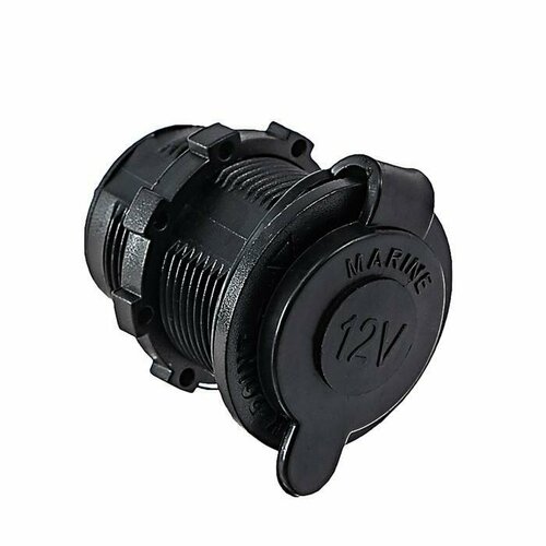 Переходник прикуривателя с влагозащитой 12-24В черный 549₽