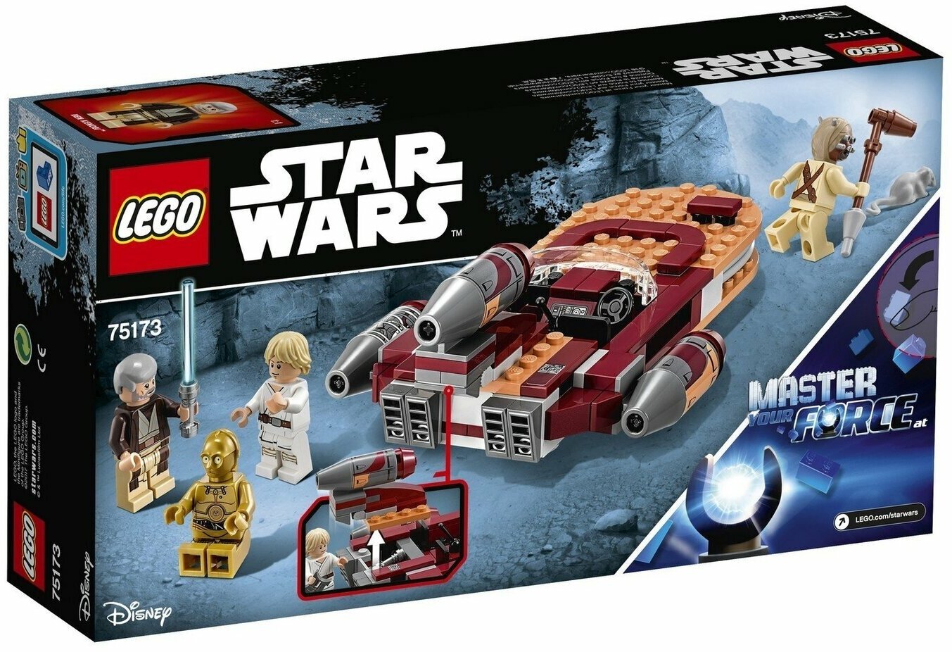 Конструктор LEGO Star Wars TM Спидер Люка 75173 <Д. М.>