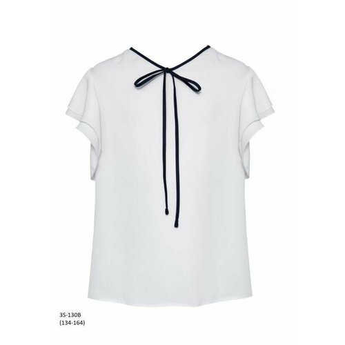 Школьная блуза SLY, размер 152, белый
