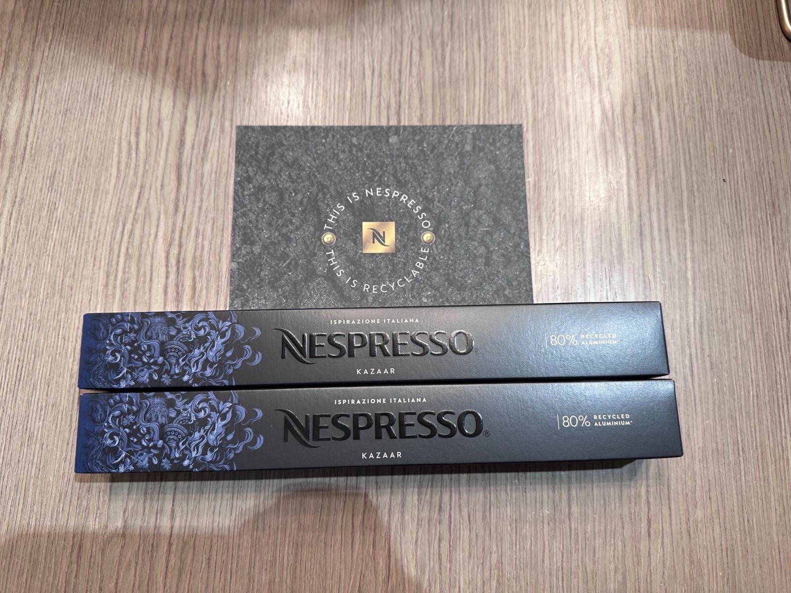 Кофе в капсулах Nespresso Ispirazione Italiana Kazaar, 10 кап. в уп. - фотография № 3