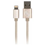 Кабель Guess USB-A/Lightning MFI (1.5 м), золотой - изображение