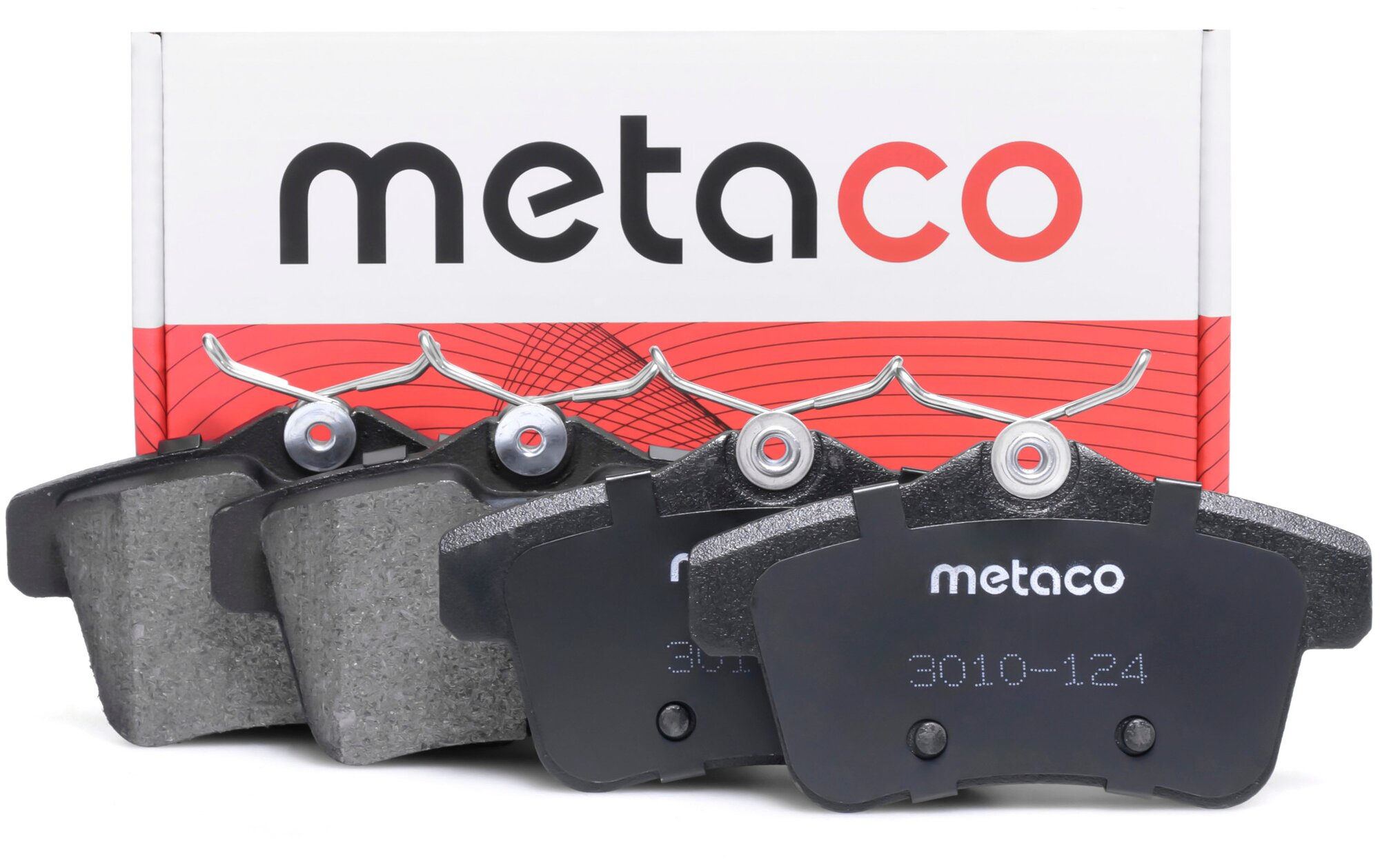 Колодки тормозные задние дисковые к-кт Metaco 3010124