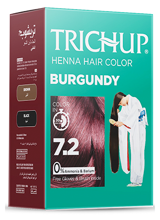 VASU Healthcare хна Trichup Hair Color, burgundy, 60 мл, 60 г