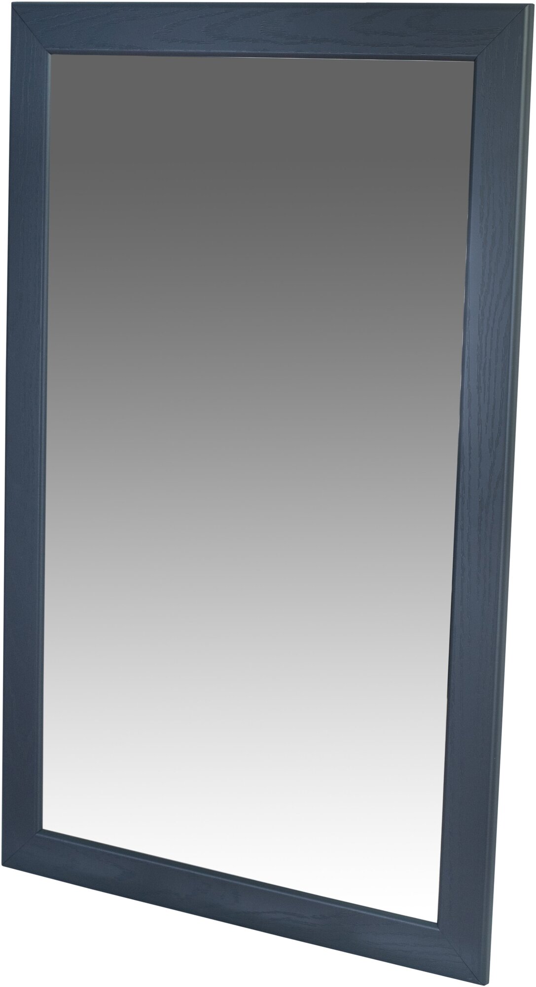 Зеркало навесное Берже 24-105 серый графит 105 см х 65 см - фотография № 1