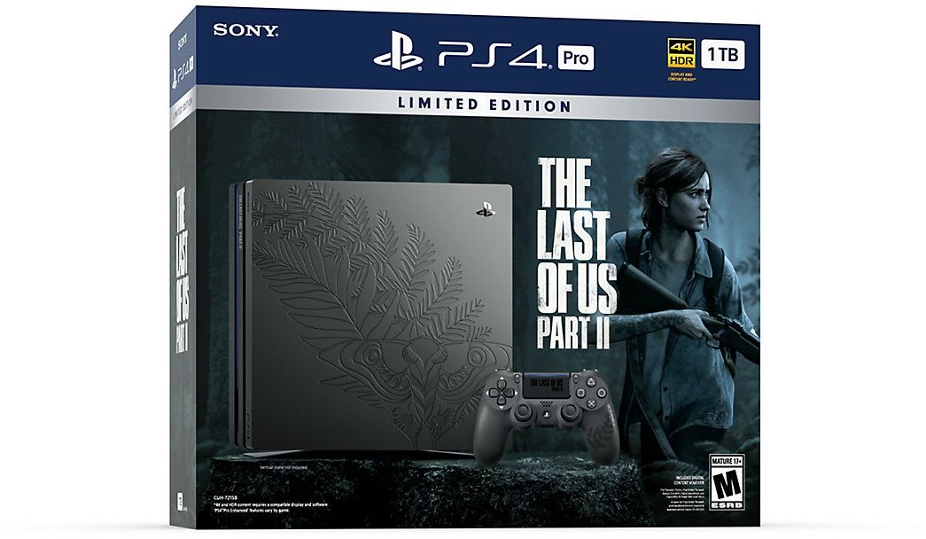 Игровая приставка Sony PlayStation 4 Pro 1000 ГБ HDD, The Last of Us Part II Limited Edition