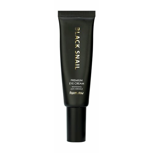 Крем для глаз с муцином черной улитки FarmStay Black Snail Premium Eye Cream