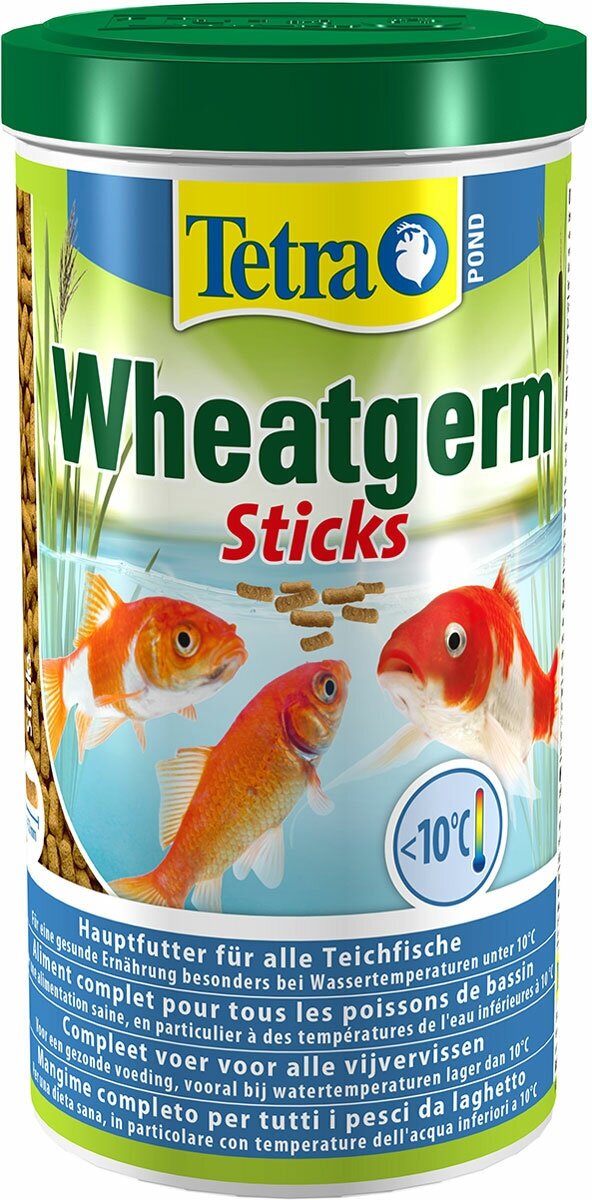 TETRA POND WHEATGERM STICKS корм палочки плавающий для прудовых рыб (1 л)