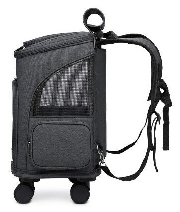 Тележка-переноска, рюкзак для животных 49x32х26 см - фотография № 3
