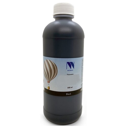 чернила t7741 пигментные для аппаратов epson 140 ml black Чернила NV Print NV-INK500UBk, черный