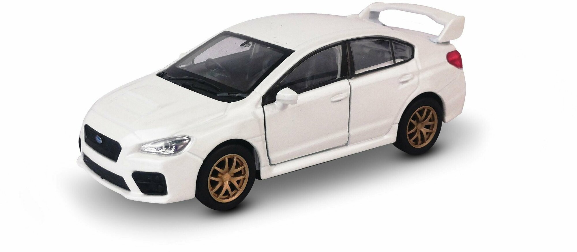 Машинка WELLY SUBARU WRX STI GK /G14 Белый / модель машины 1:38 с пружинным механизмом