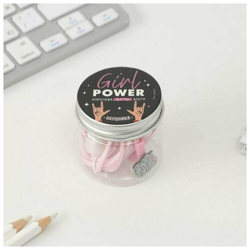 Наушники вакуумные в банке Girl power модель VBT 19 36000₽
