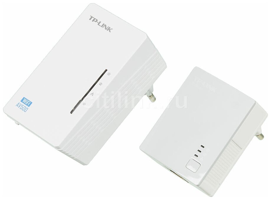 Адаптер Powerline TP-LINK TL-WPA4220 KIT Fast Ethernet