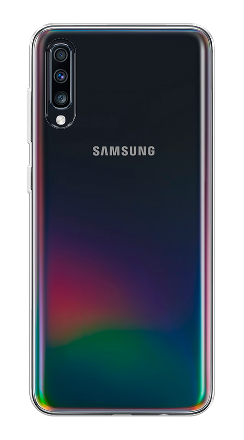 Чехол на Samsung Galaxy A70 / Самсунг Галакси А70 прозрачный