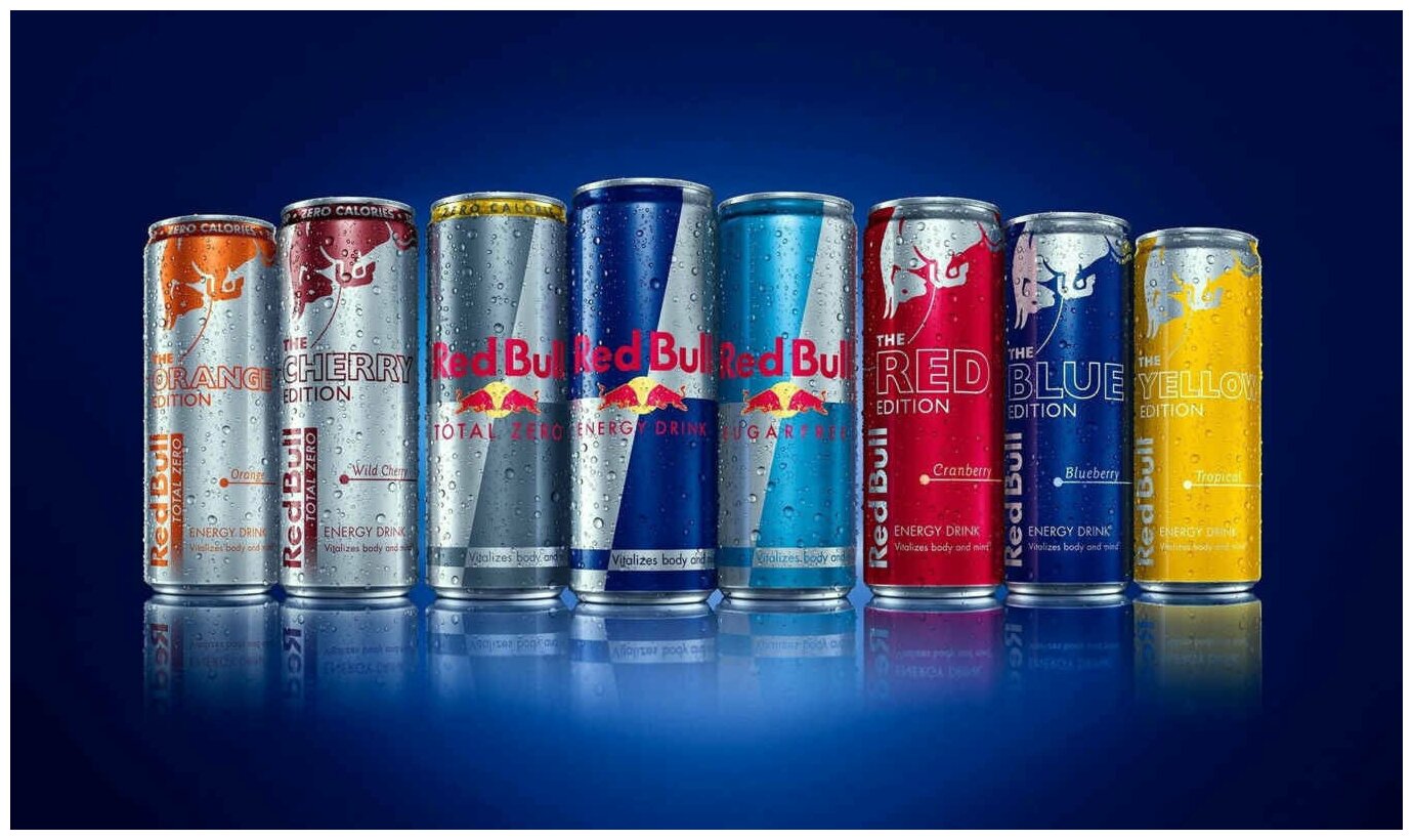 Напиток Энергетический Red Bull кокос с ягодами 0.355л х 24 шт - фотография № 8