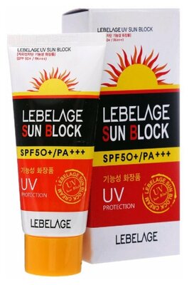Lebelage UV Sun Block SPF50+/PA+++ Солнцезащитный крем для лица 30 мл