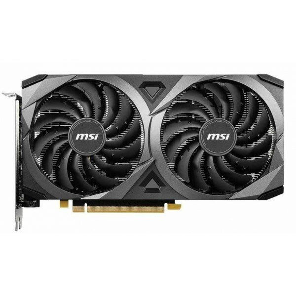 MSI Видеокарта MSI PCI-E 4.0 RTX 3060 VENTUS 2X 12G NVIDIA GeForce RTX 3060 12Gb 192bit GDDR6 1680/15000 HDMIx1 DPx3 HDCP Ret RTX 3060 VENTUS 2X 12G