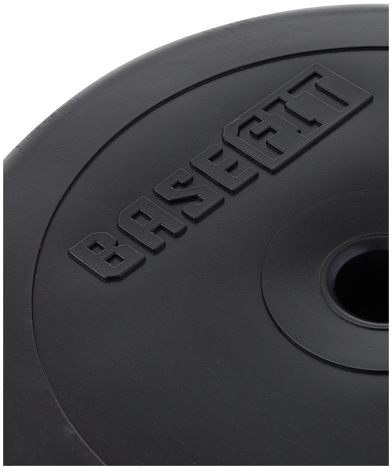 Диск пластиковый Basefit BB-203 10 кг, d=26 мм, черный