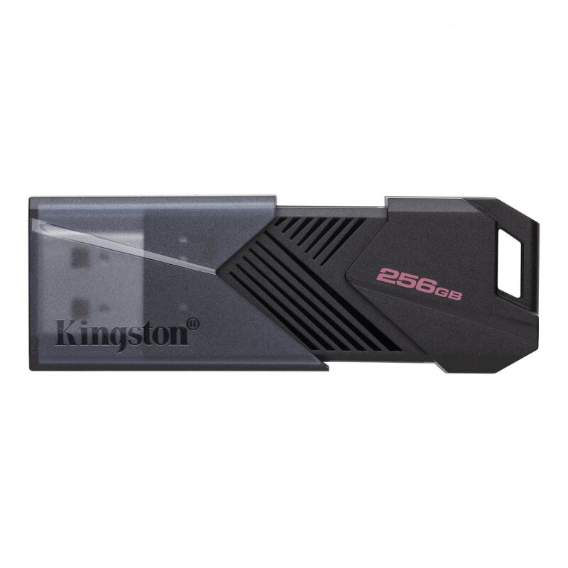 Флеш Диск Kingston 256Gb DataTraveler Exodia Onyx USB Type-A, plastic case, black (DTXON/256GB)