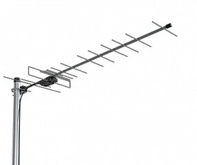 Антенна Эфир-08AF TURBO с усилителем (L035.08DT) для цифрового ТВ (без б/п), Locus