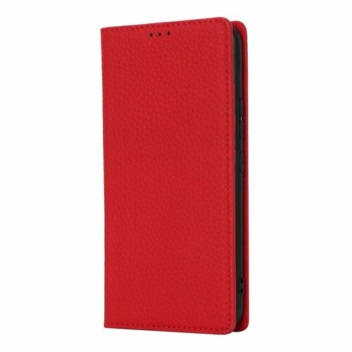 фото Чехол для samsung a54 5g кожаная книжка красный — надёжная защита смартфона woap