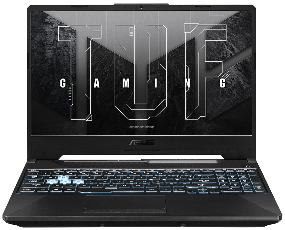 Ноутбук ASUS TUF Gaming FA506N (FA506NF-HN061) 15.6"/FHD/IPS/250N/144Hz/Ryzen 5 7535HS/16GB/SSD512GB/RTX 2050 4GB/Backlit/DOS/Graphite Black (90NR0JE7-M00560)