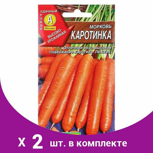 Семена Морковь 'Каротинка', 2 г (2 шт)