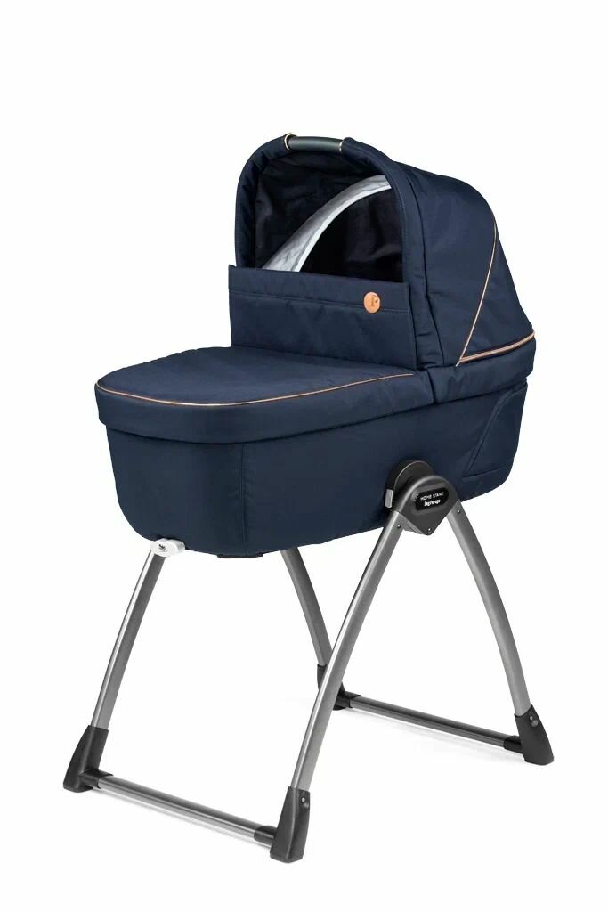 Люлька Peg Perego Culla Belvedere Blue Shine с подставкой