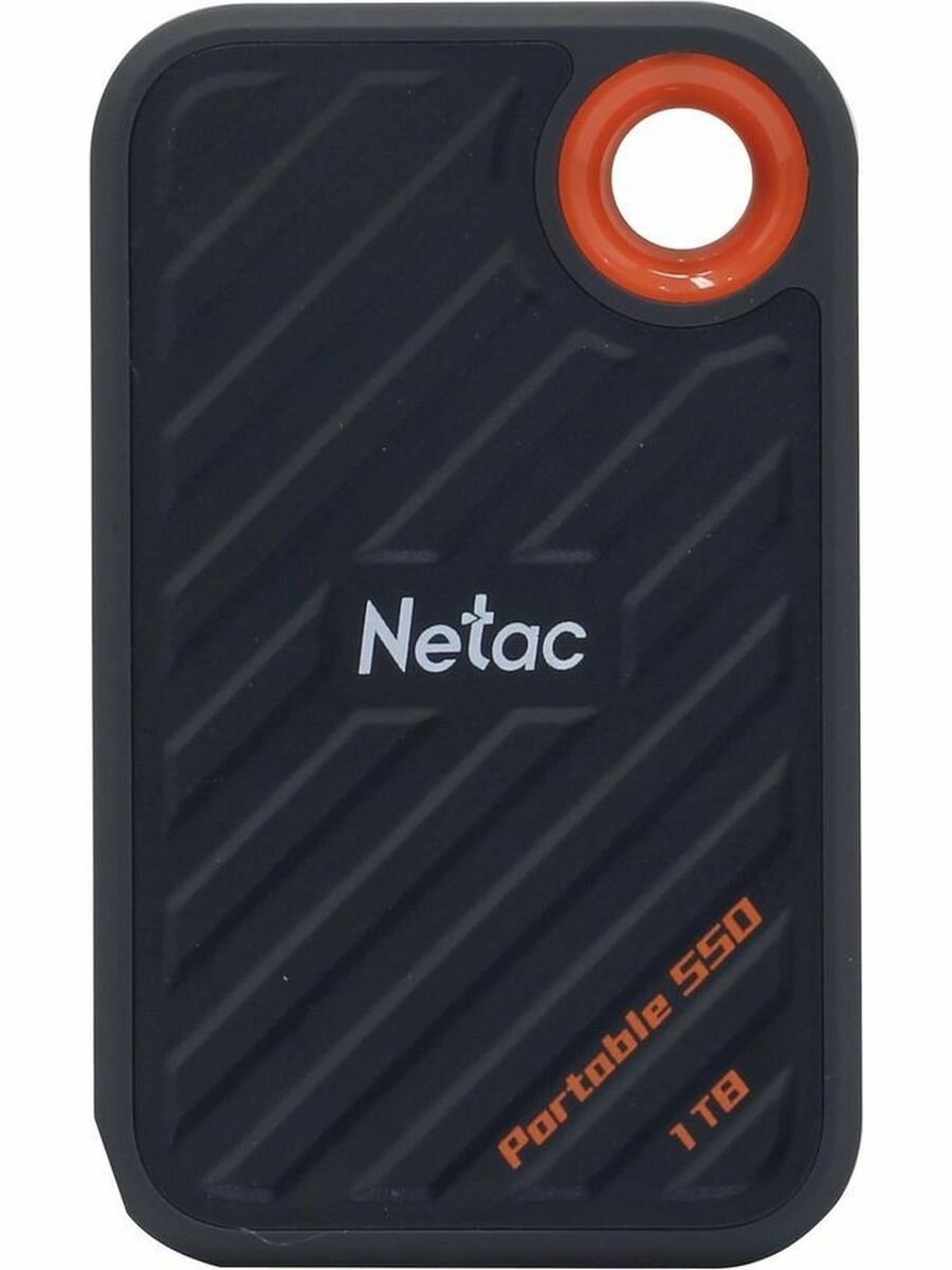 SSD жесткий диск Netac ZX20 USB-C 1TB NT01ZX20-001T-32BL, черный