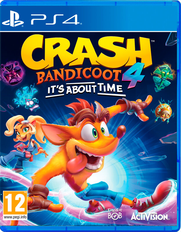 Игра для PlayStation 4 Crash Bandicoot 4 Это вопрос времени РУС СУБ Новый