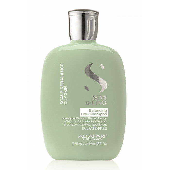 Alfaparf Milano шампунь балансирующий Semi Di Lino Scalp Balance Balancing Low, 250 мл