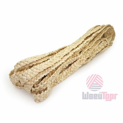 Плетёная тесьма из соломы 25 см914 м 1082₽