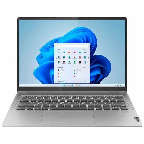 LENOVO Ноутбук Lenovo IdeaPad Flex 5 14IRU8 Core i5 1335U 16Gb SSD256Gb Intel Iris Xe graphics 14 IPS Touch WUXGA 1920x1200 Windows 11 Home grey WiFi BT Cam 82Y00004RK 82Y00004RK 9449000₽