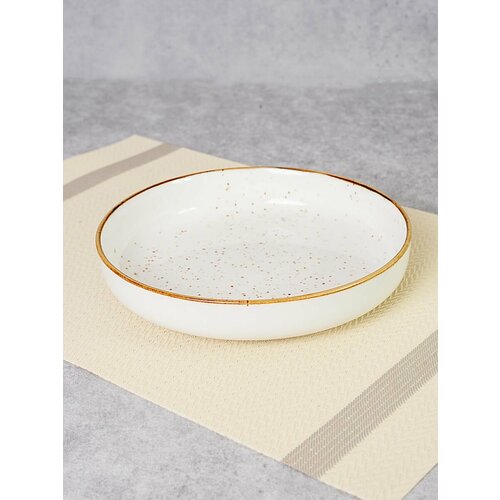 Набор тарелок DH Глазурь круглая суповая 20 см беж 2шт 1350₽